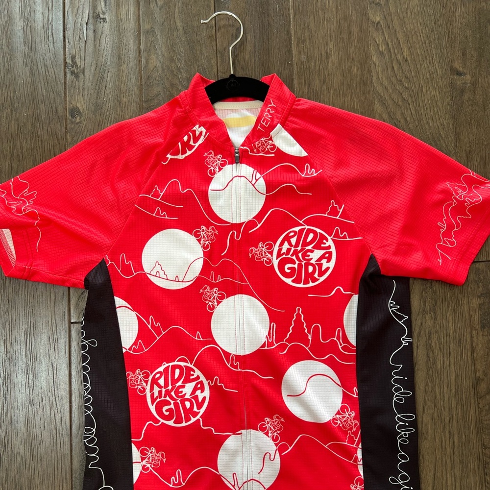 Women’s cycling jersey by Terry. Size M - Picture 2 of 3